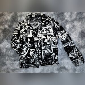 Louis Vuitton Comics Trucker Jacket Black (M)